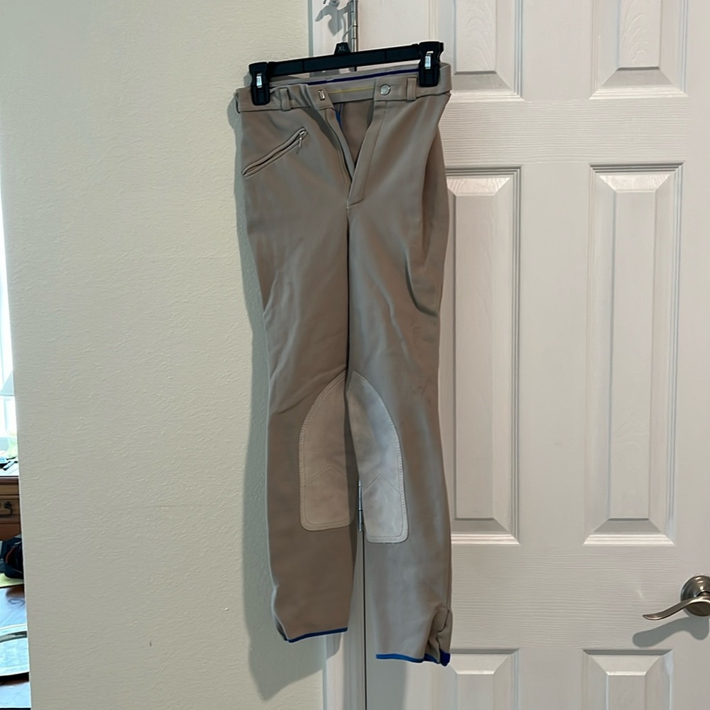 Eurostar Beige knee Patch Breeces- size 6